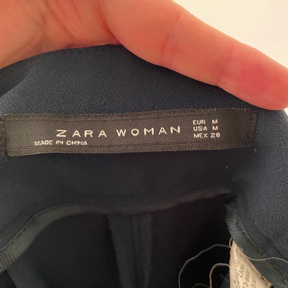 ZARA High Waisted Black Culottes - Picture 3 of 9